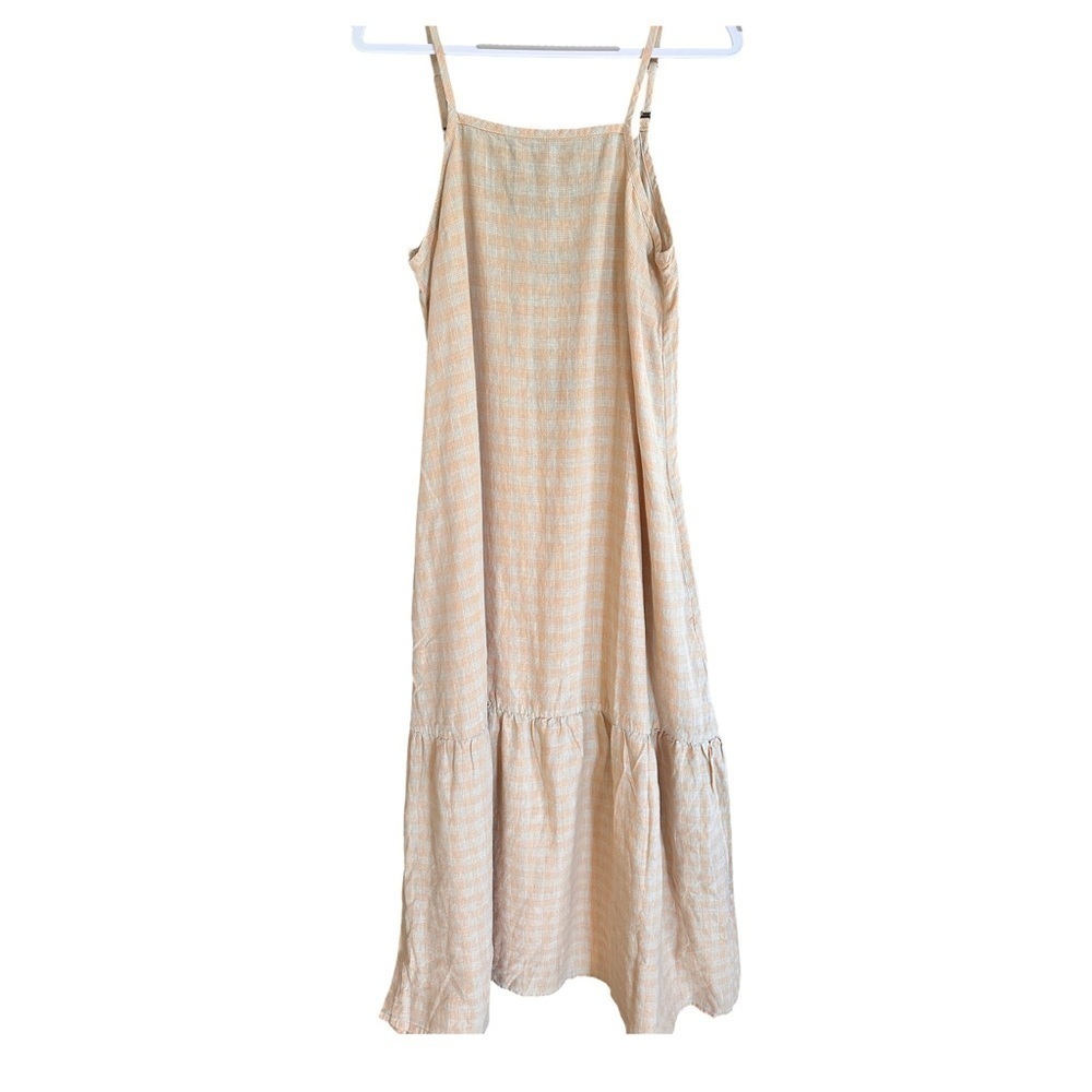 Patagonia NWT Garden Island Tiered Dress Wispy Green Size S - Picture 2 of 5
